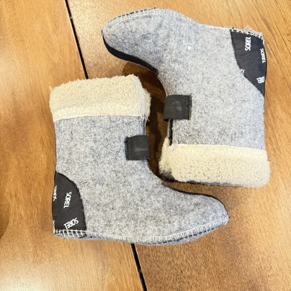 Sorel Yoot Pac Girls 9 Winter Snow Duck Boot‎ Leather Pink Waterproof Sherpa